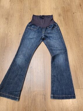 Gap 1969 Maternity Denim - Sexy Boot Cut - Dark Indigo - 29/8r - Soft Full Panel